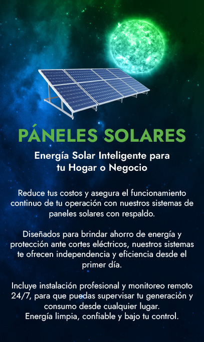 Páneles Solares