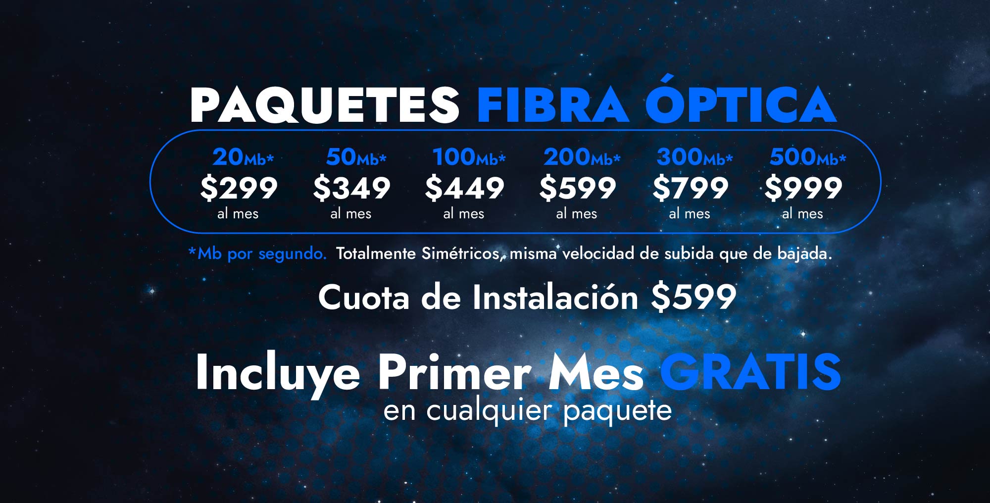 Precios Fibra Óptica